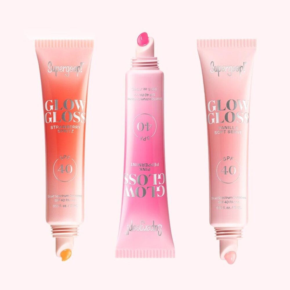 SHADE STRAWBERRY SPRITZ Glow Gloss SPF 40 Lip Balm NEW UNUSED